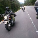 Green Knights riding